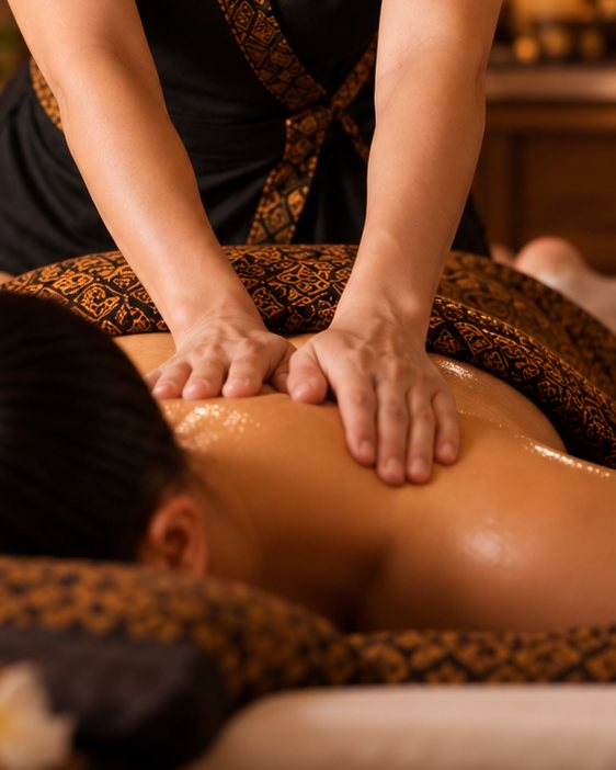 Thai Massage mit Öl